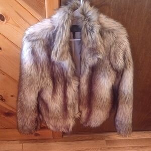 Ci Sono by Cavalini Faux Fur Coat